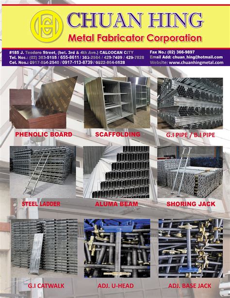 chuan hing metal fabricator corporation|chuan hing metal fabricators.